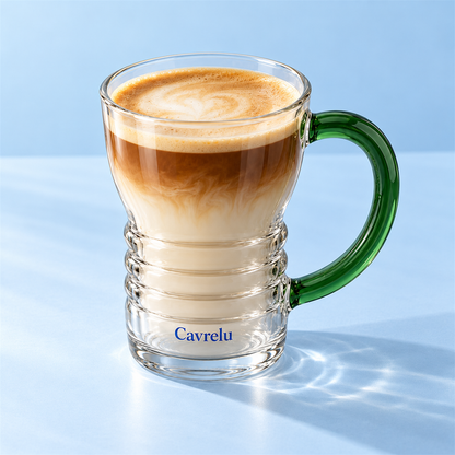 Cavrelu Verde Latte Glass