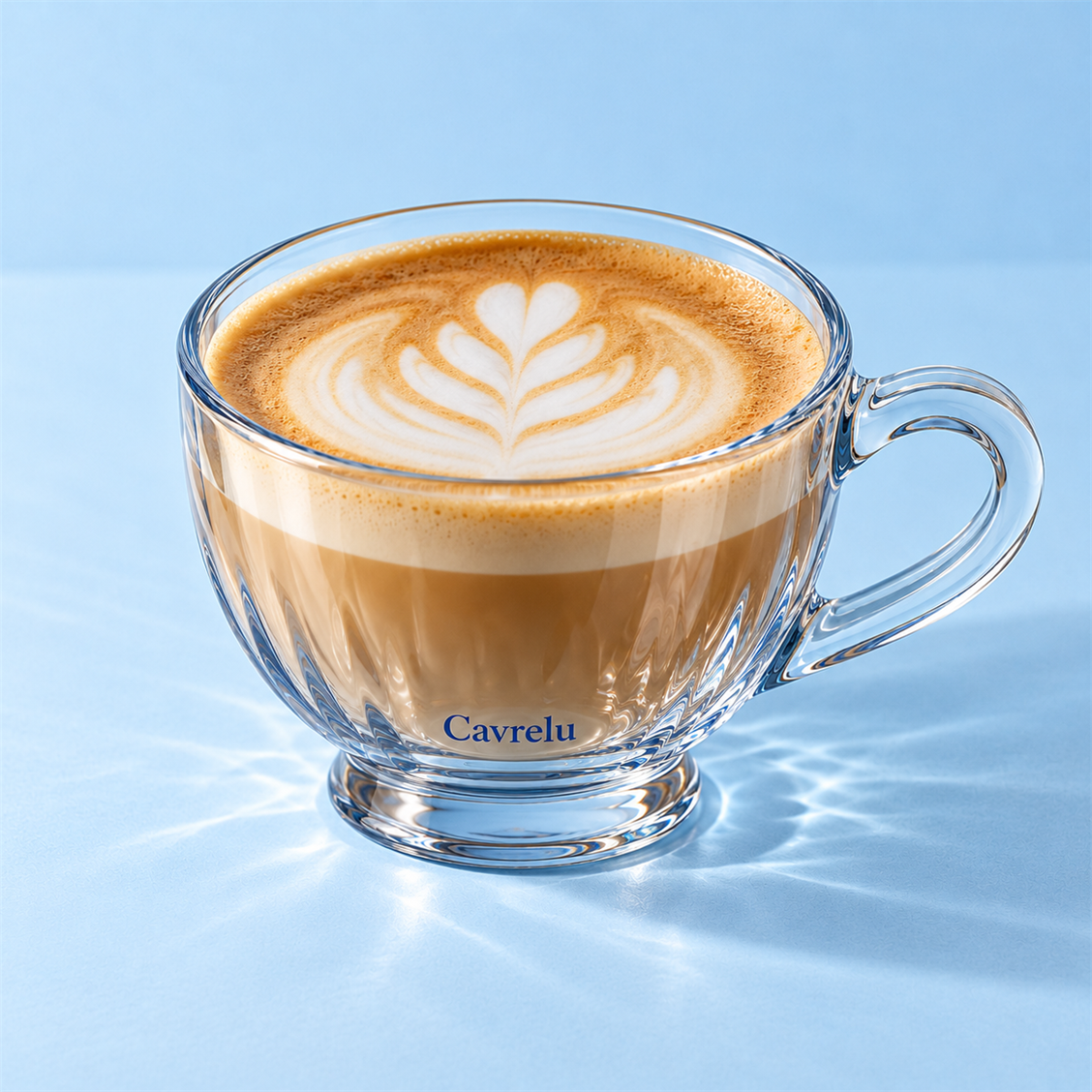 Cavrelu Clear Facet Coffee Cup