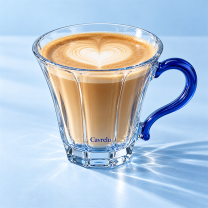 Cavrelu Cobalt Flare Cappuccino Cup